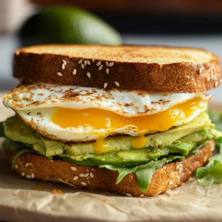 Avocado Egg Sandwich