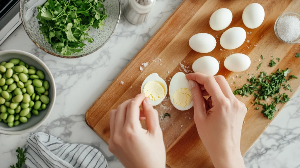 edamame egg salad