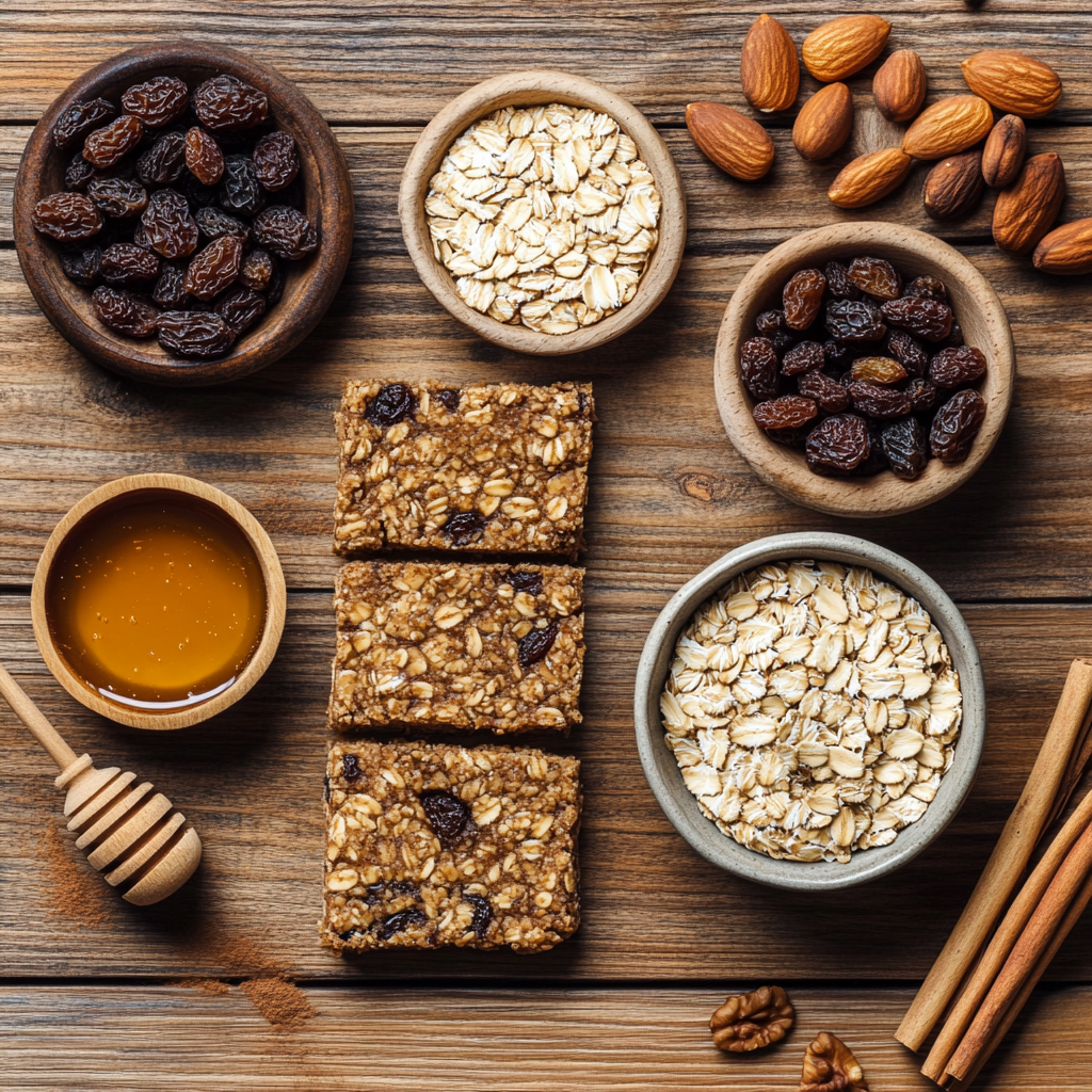 Oatmeal-Raisin Breakfast Bars