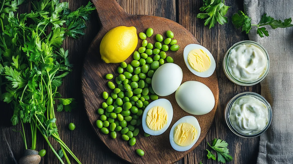 edamame egg salad