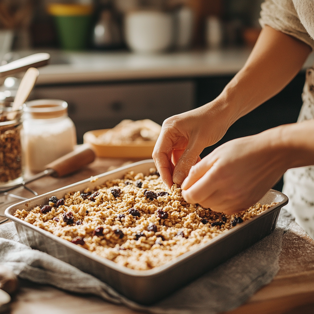 Oatmeal-Raisin Breakfast Bars