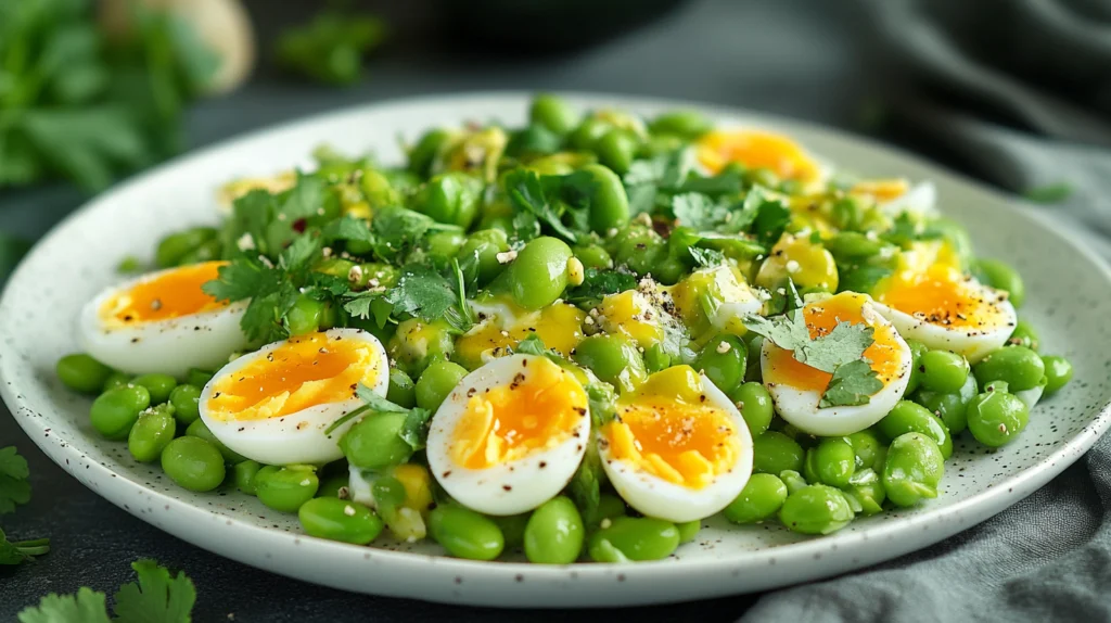 edamame egg salad