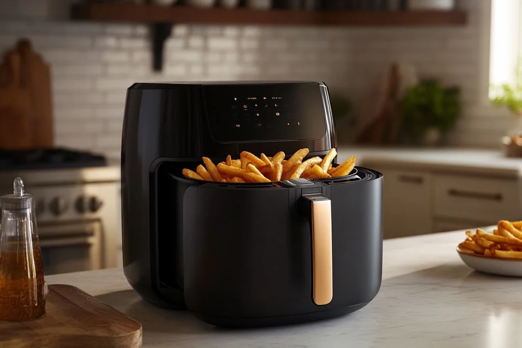 Air fryer craze with crispy French fries