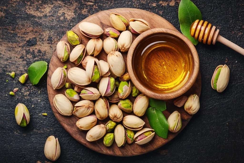 Ingredients for Homemade Pistachios Butter