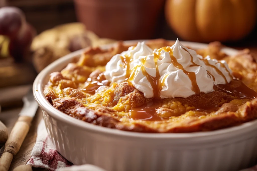 Pumpkin Dump Cake Recipe – Easy Fall Dessert