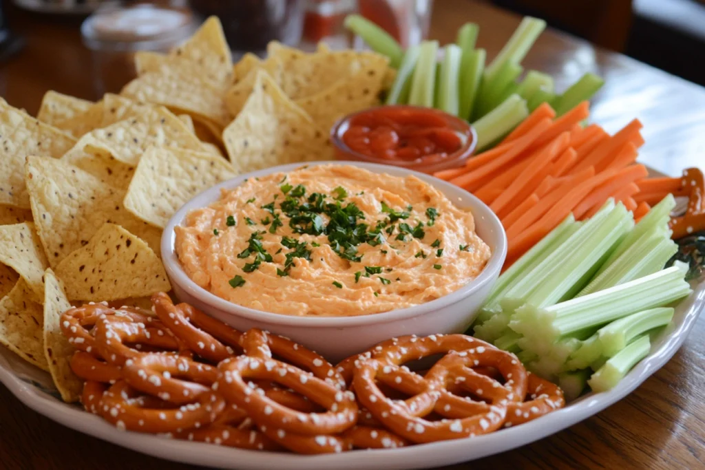 Best Dippers for Buffalo Chicken Dip