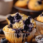 Storing blueberry muffins in an airtight container